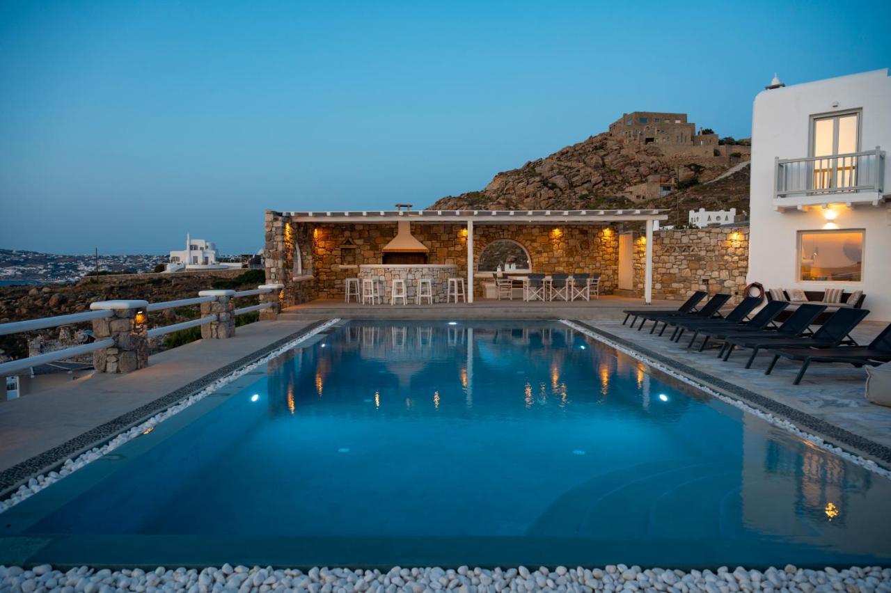 Villa Orion Mykonos - Blue Views Mykonos Villas Mykonos Town Eksteriør billede