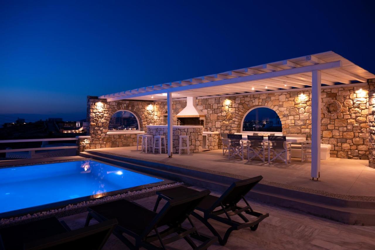 Villa Orion Mykonos - Blue Views Mykonos Villas Mykonos Town Eksteriør billede